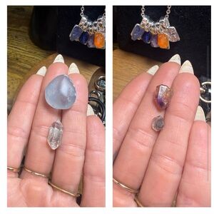 Elegant Multi-Stone Pendants